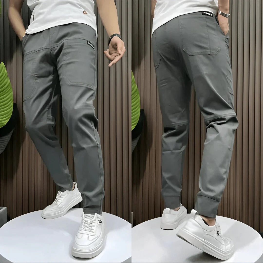Tommaso | Pantalones Cargo Elásticos