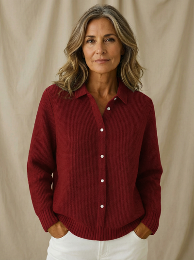 Elaine | Cárdigan Clásico con Botones